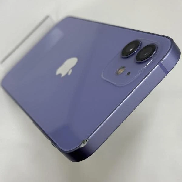 iPhone12 128GB パープル Apple版SIMフリー MJNJ3J/A 訳あり品