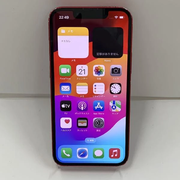 iPhone13 mini 128GB (PRODUCT)Red SoftBank版SIMフリー MLJG3J/A 訳あり品