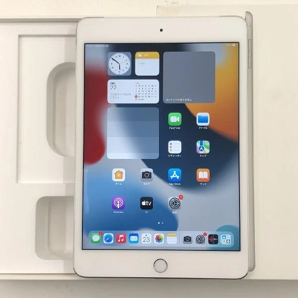 iPad mini 第4世代 au版SIMフリー 32GB MNWF2J/A A1550 極美品 シルバー