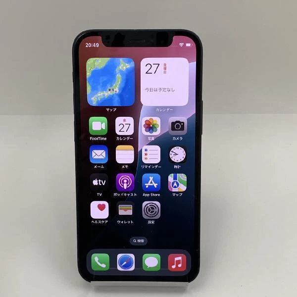 iPhone12 mini SoftBank版SIMフリー 128GB MGDJ3J/A A2398 美品 ブラック