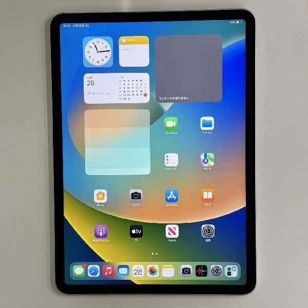 iPad Pro 11インチ 第3世代 Wi-Fiモデル 256GB MHQV3J/A A2377 極美品 シルバー
