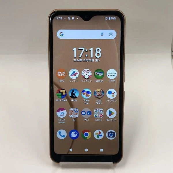 arrows We FCG01 au 64GB SIMロック解除済　美品