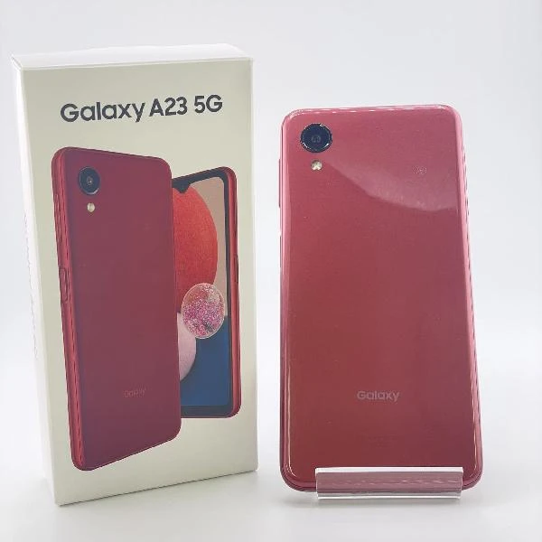 Galaxy A23 5G SCG18 au 64GB 中古品 レッド