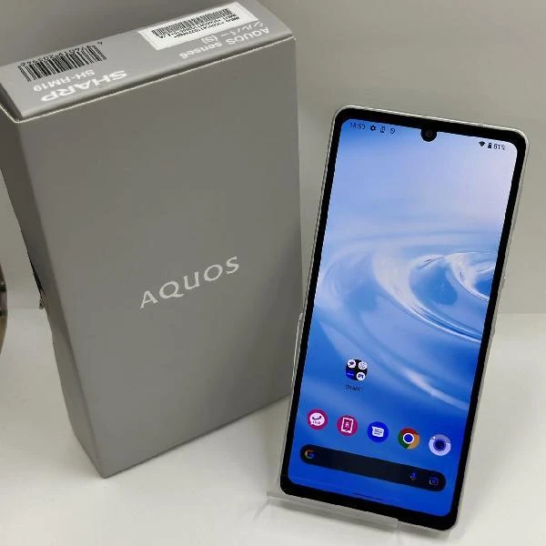 AQUOS sense6 SH-RM19 楽天モバイル 64GB SIMロック解除済 極美品 シルバー
