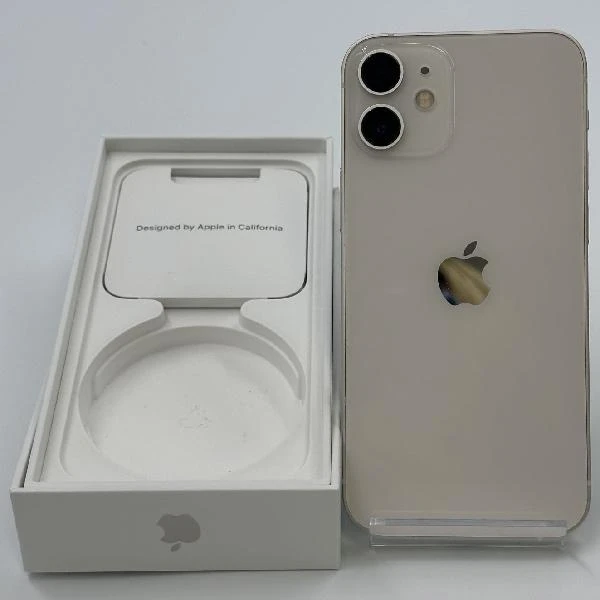iPhone12 mini SoftBank版SIMフリー 128GB MGDM3J/A A2398 極美品 ホワイト