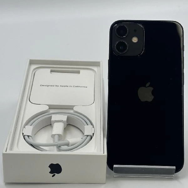 iPhone12 mini au版SIMフリー 128GB MGDJ3J/A A2398 訳あり品 ブラック