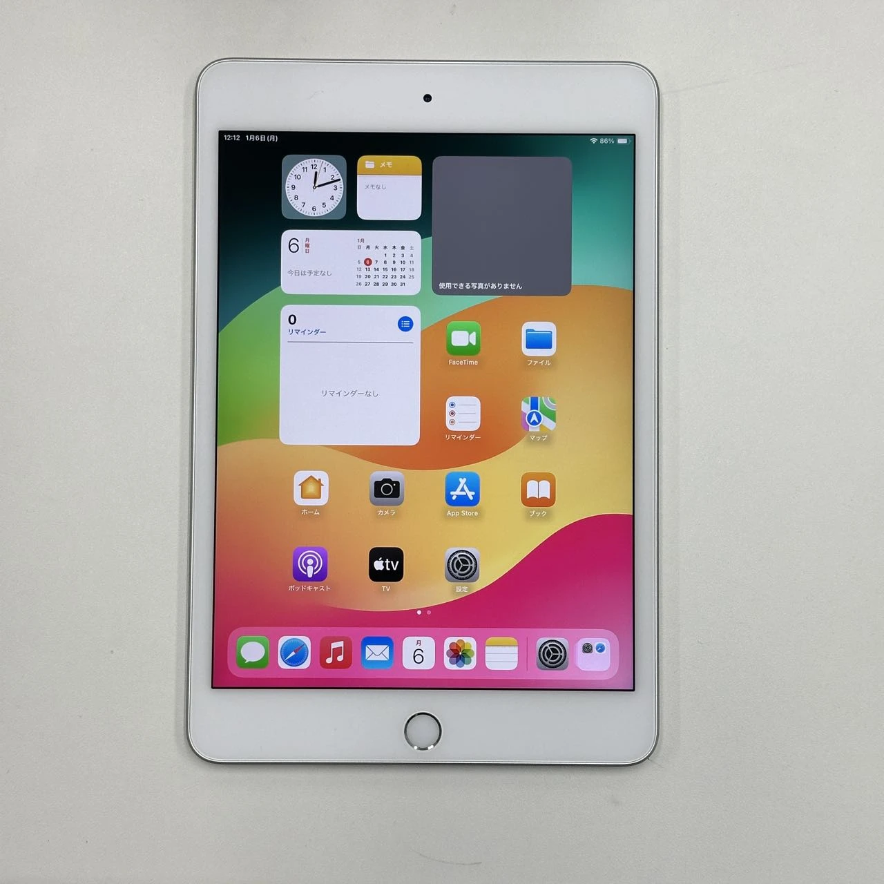 iPad mini 第5世代 Wi-Fiモデル 256GB NUU52J/A 極美品 シルバー