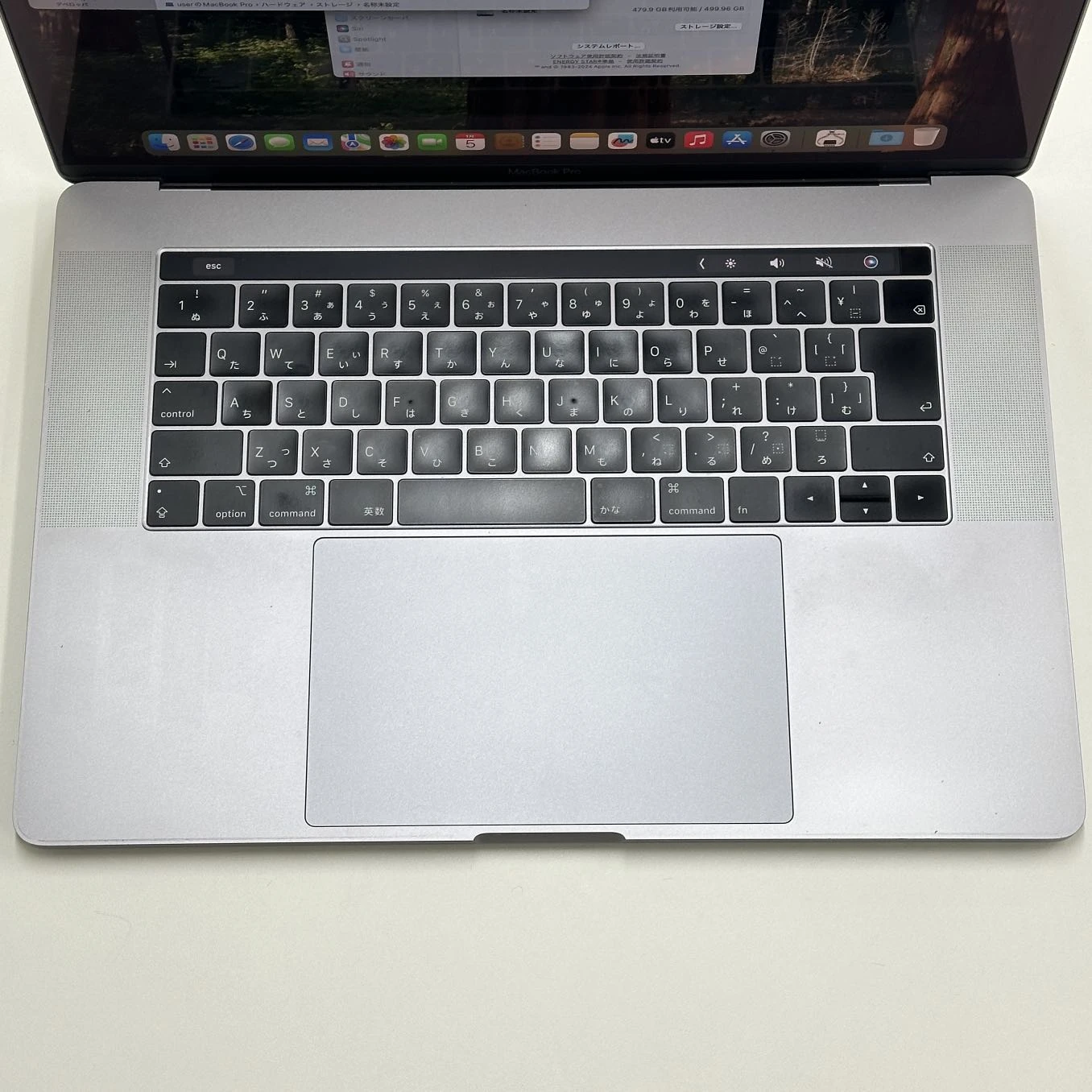 MacBook Pro 15インチ 2019  2.3GHz Core i9 16GB 512GB MV912J/A 訳あり品 スペースグレイ