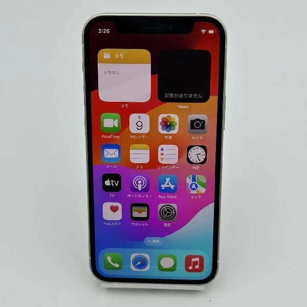 iPhone12 mini au版SIMフリー 128GB MGDM3J/A A2398 美品 ホワイト