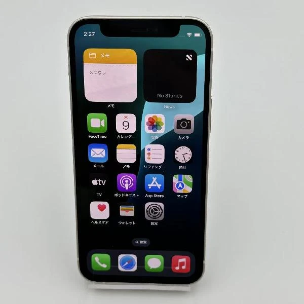 iPhone12 mini au版SIMフリー 128GB MGDM3J/A A2398 美品 ホワイト