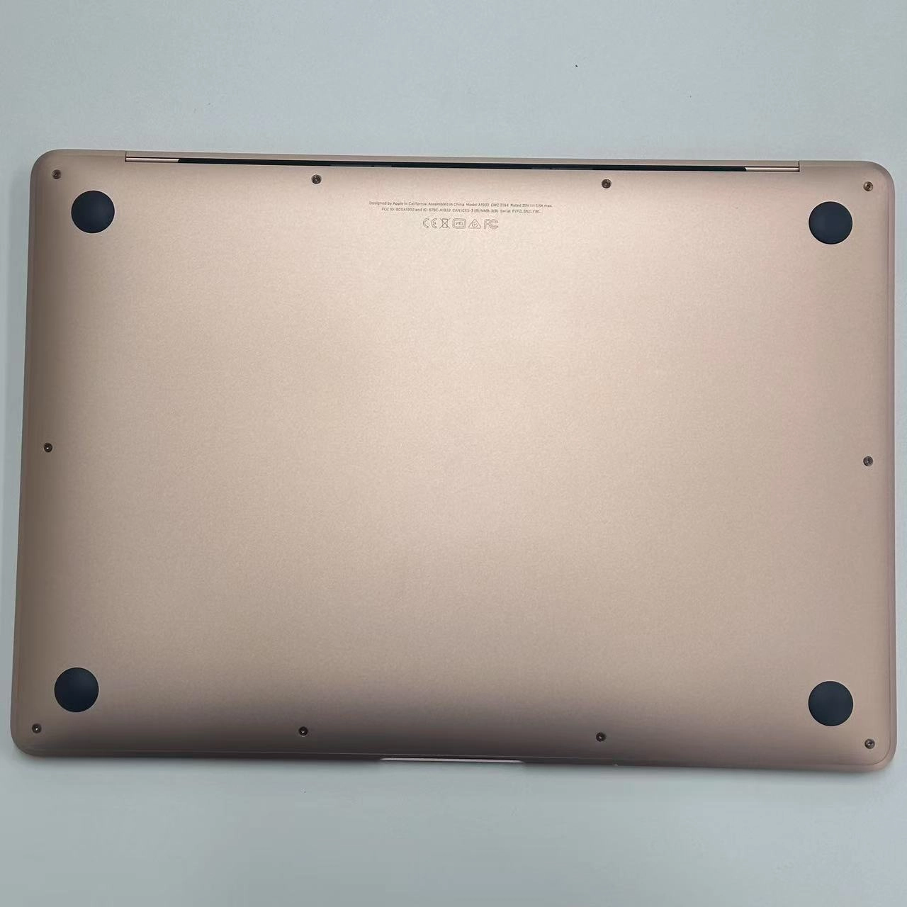 MacBook Air Retina 13インチ 2019 1.6GHz Corei5 8GB 128GB ゴールド MVFM2J/A 美品 8GB/128GB