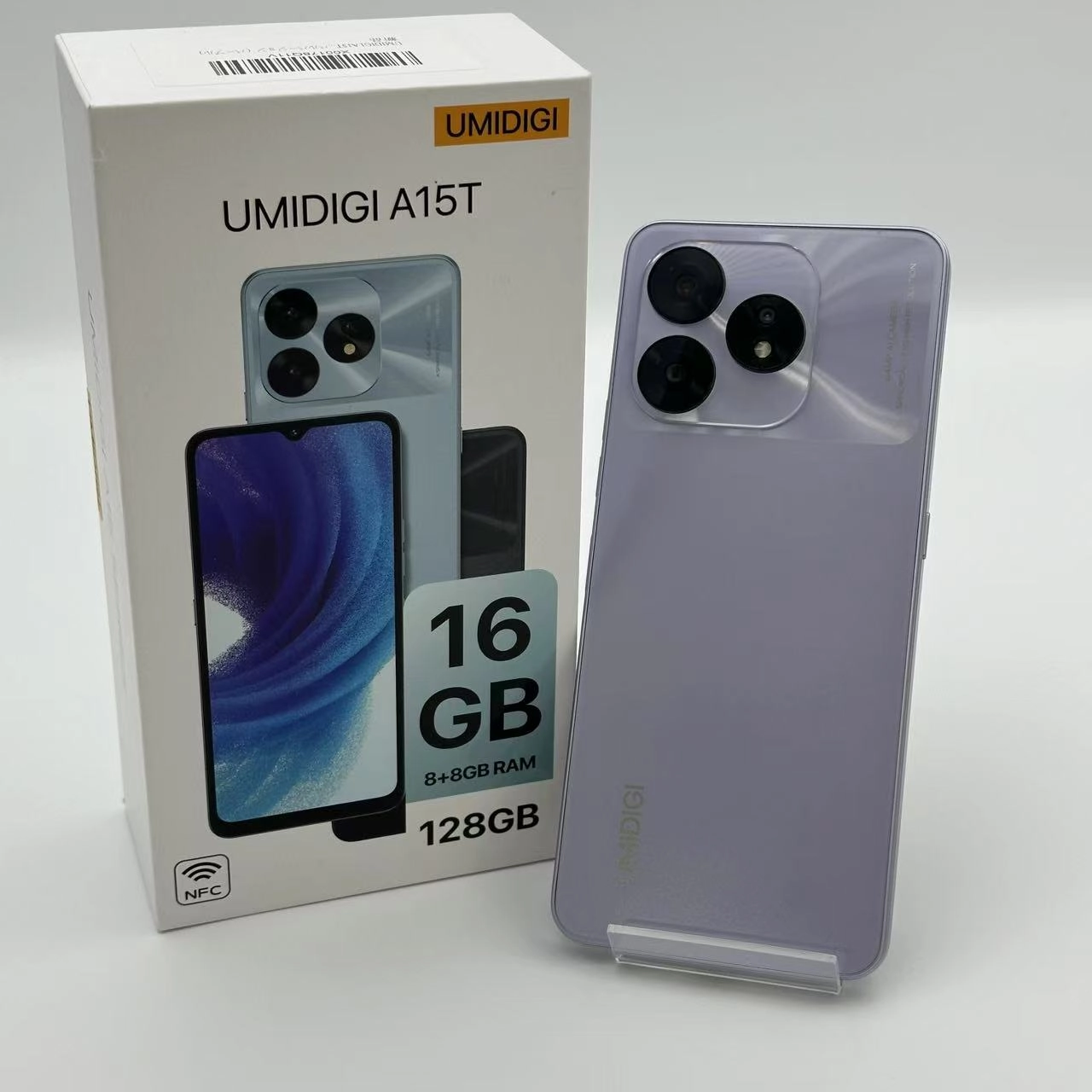 UMIDIGI A15T 128GB パープル PA2310GBB 国内版SIMフリー 新品同様 8GB/128GB
