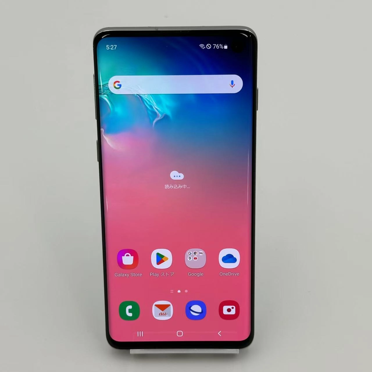 Galaxy S10 128GB プリズムブラック SCV41 SIMロック解除済 au 美品