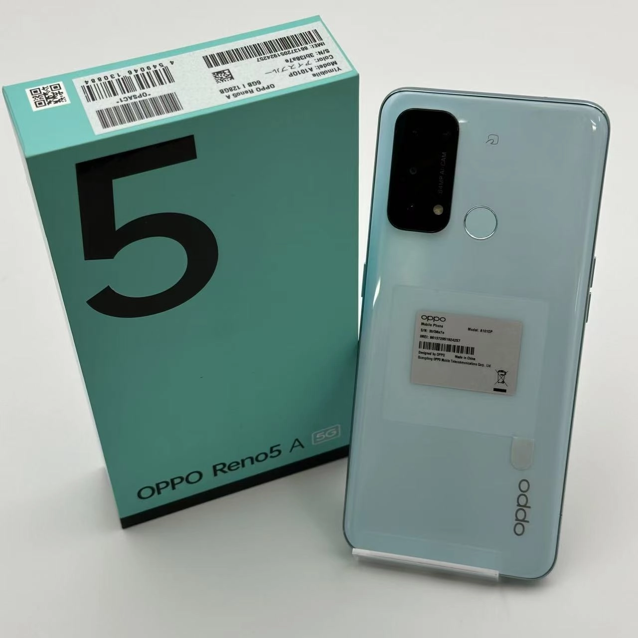 OPPO Reno5 A 128GB アイスブルー A101OP Y!mobile版SIMフリー 美品