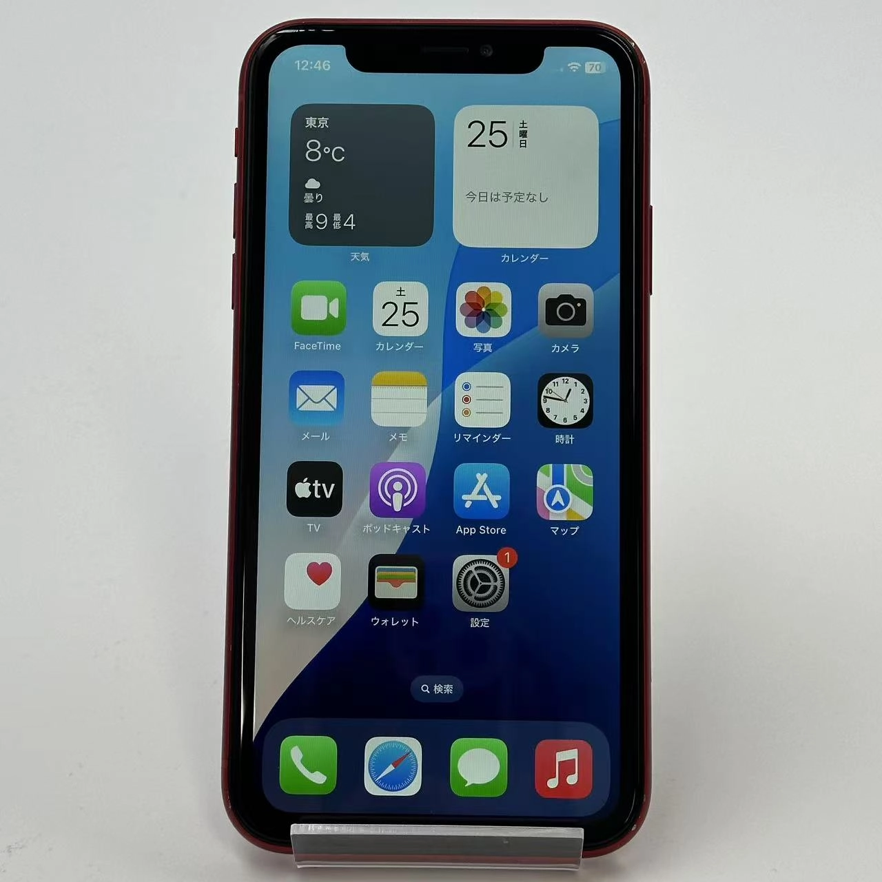 iPhoneXR 64GB Product Red NT062J/A docomo版SIMフリー