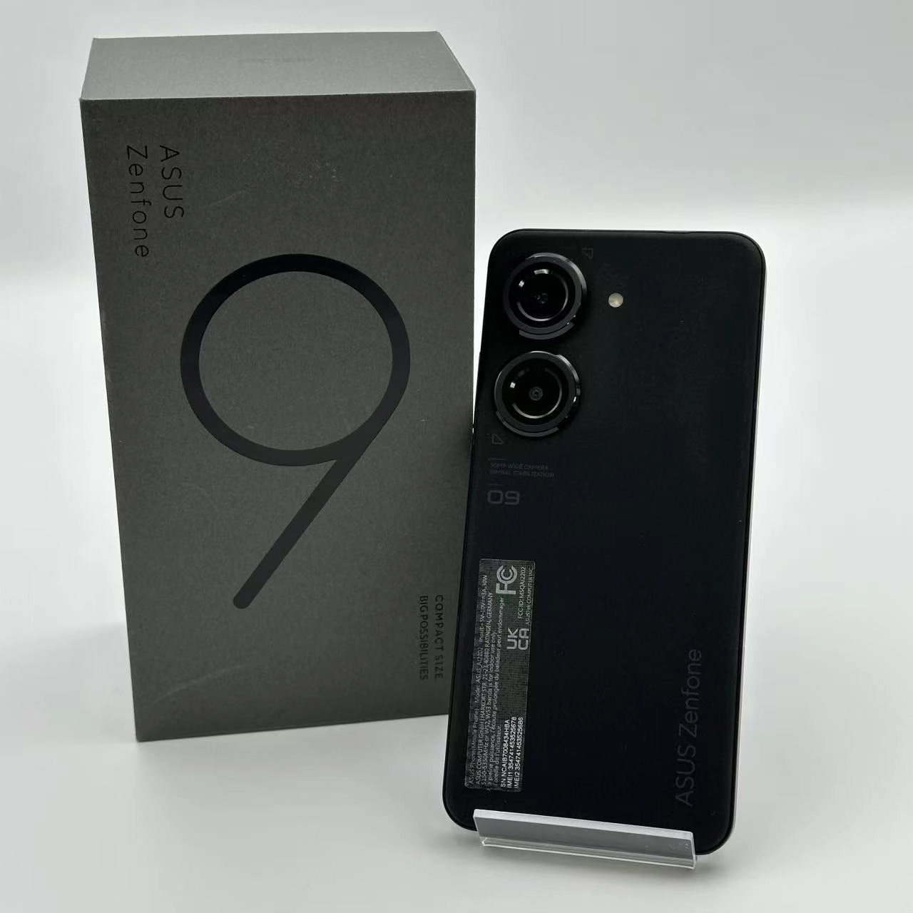 Zenfone 9 128GB ミッドナイトブラック AI2202 SIMフリー 美品