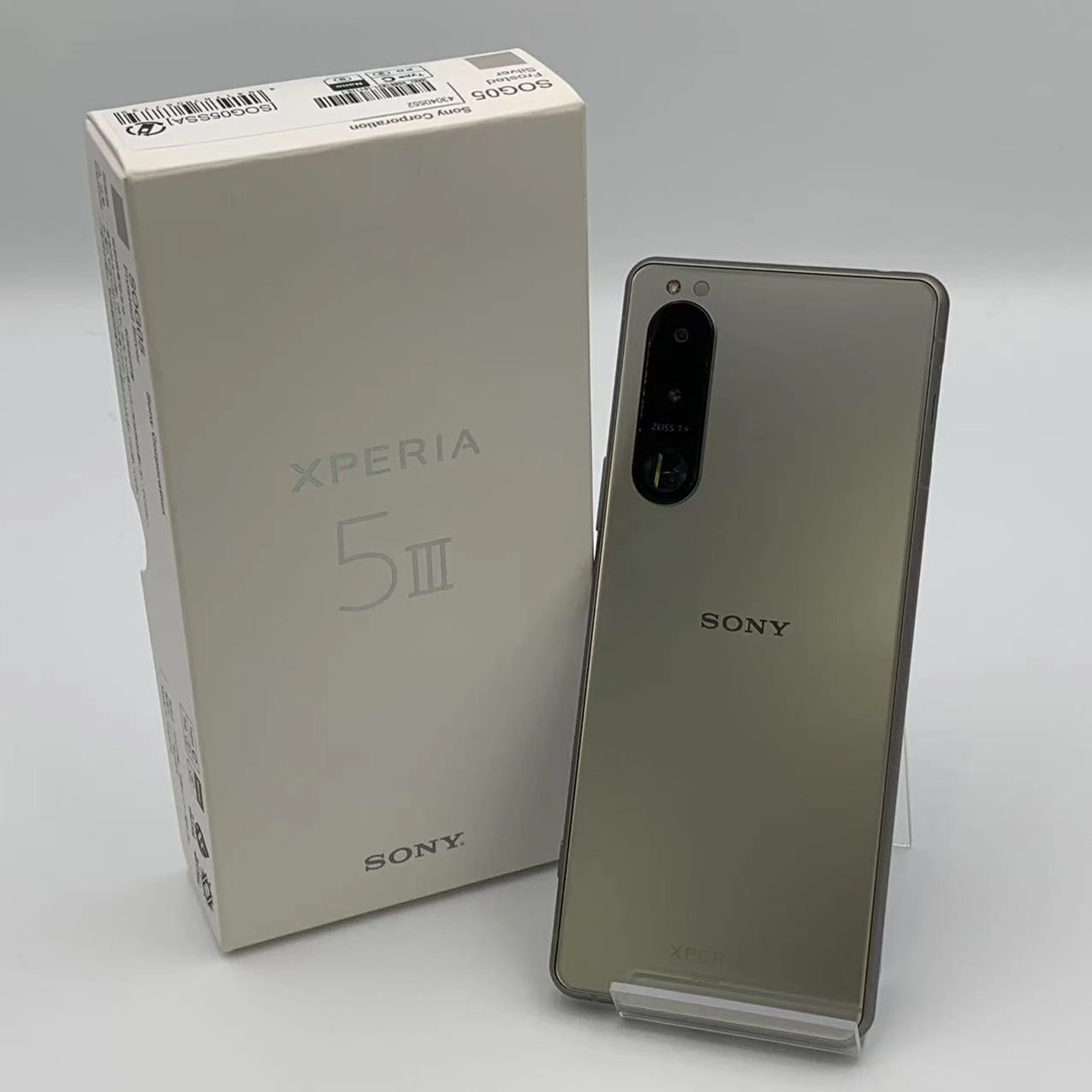 Xperia 5 III 128GB フロストシルバー SOG05 AU版SIMフリー 新品同様