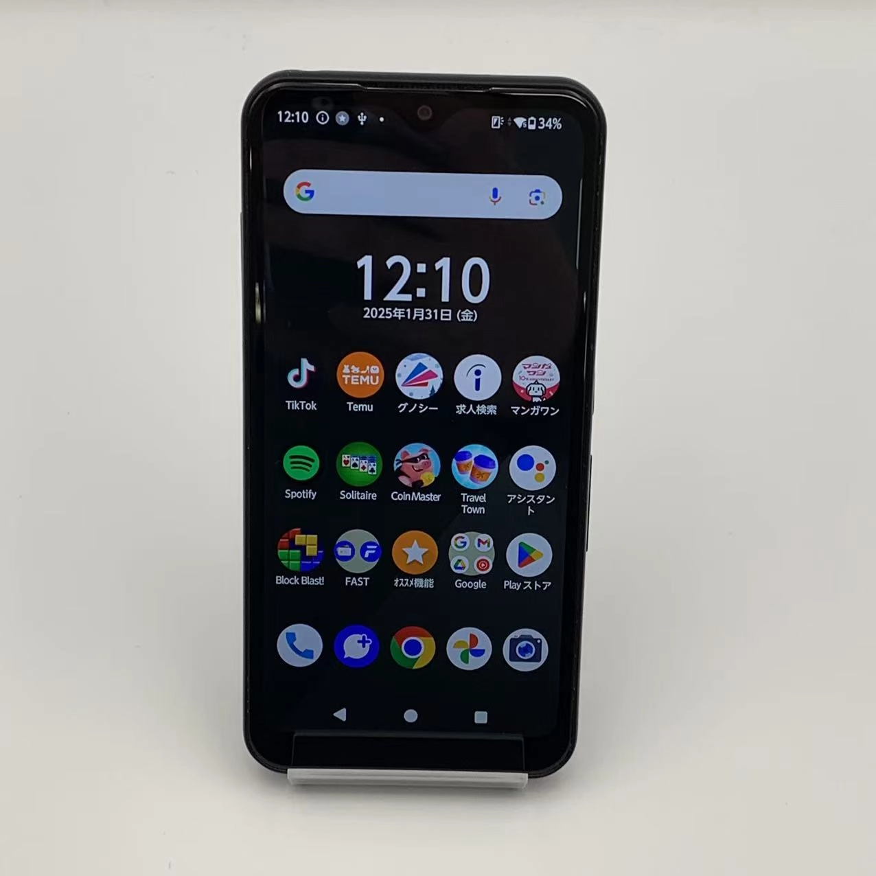 arrows We 64GB ブラック FCG01 AU版SIMフリー