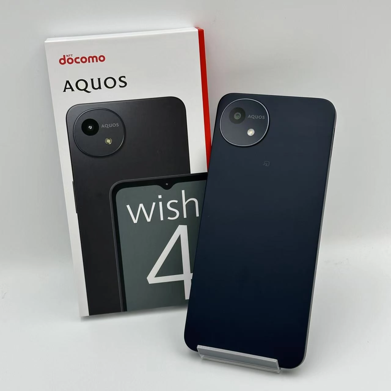AQUOS wish4 64GB SH-52E docomo版SIMフリー 新品同様 4GB 64GB ブラック