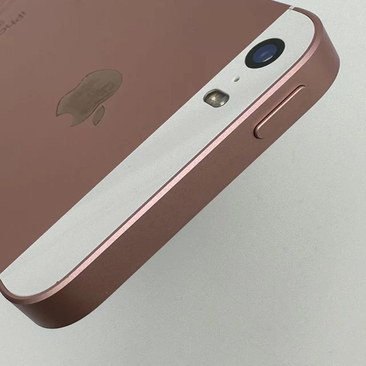 iPhoneSE 32GB ローズゴールド MP852J/A au版SIMフリー 美品