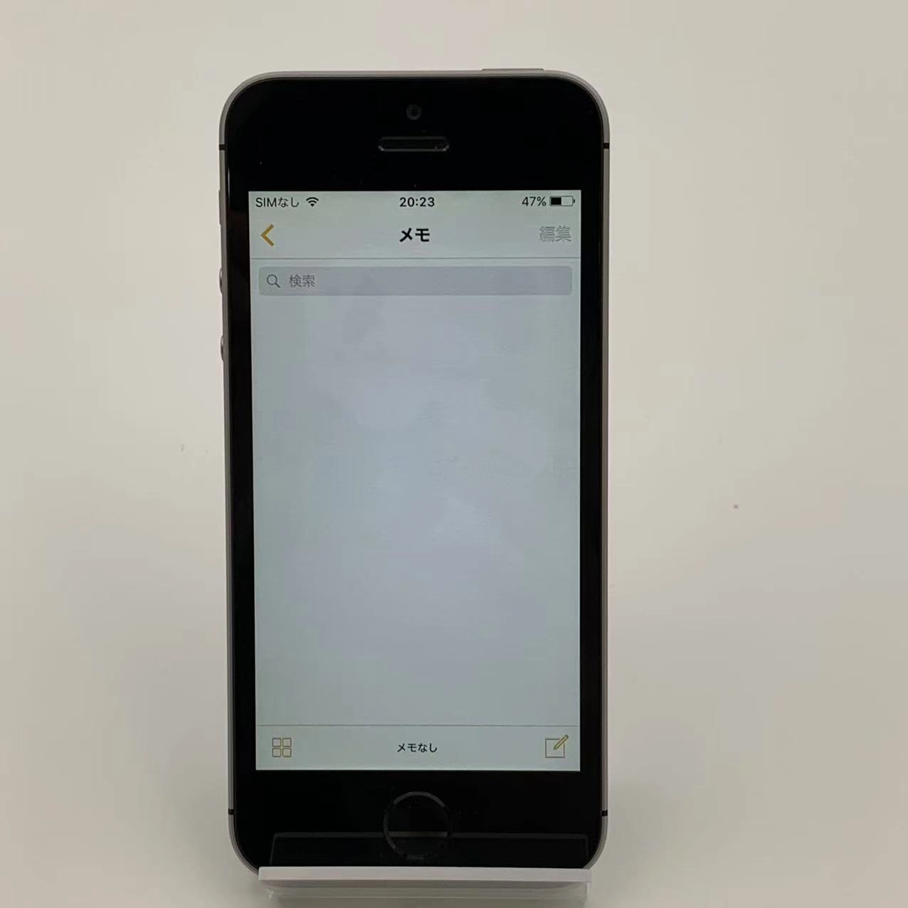 iPhoneSE 16GB スペースグレイ MLLN2J/A SoftBank版SIMフリー