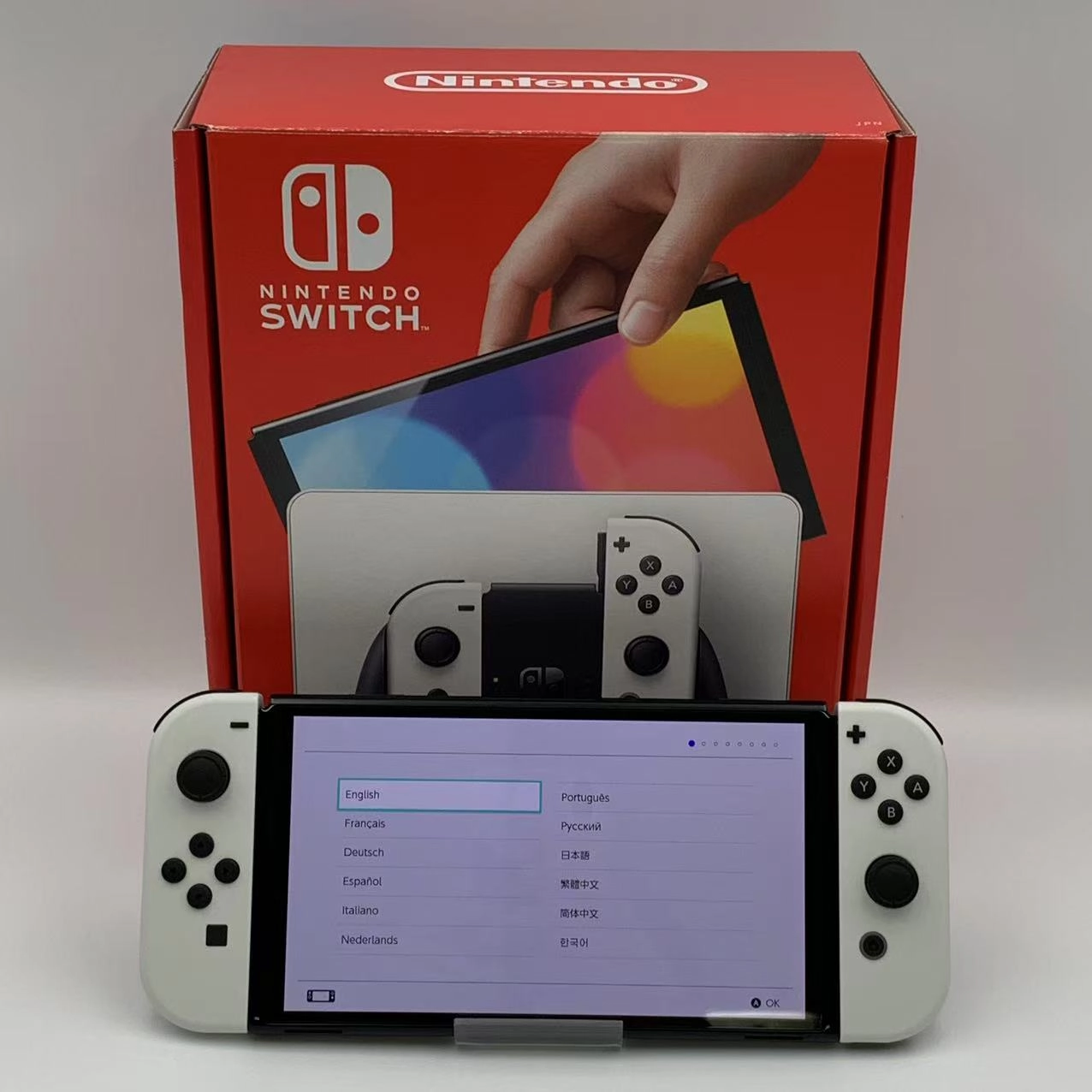 Nintendo Switch 有機ELモデル ホワイト 2021年モデル 64GB HEG-S-KAAAA 美品
