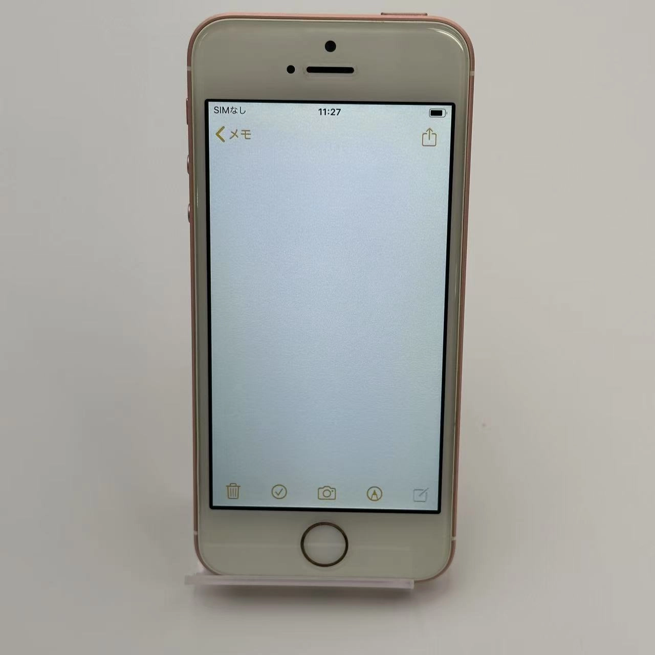 iPhoneSE 64GB ローズゴールド MLXQ2J/A au版SIMフリー