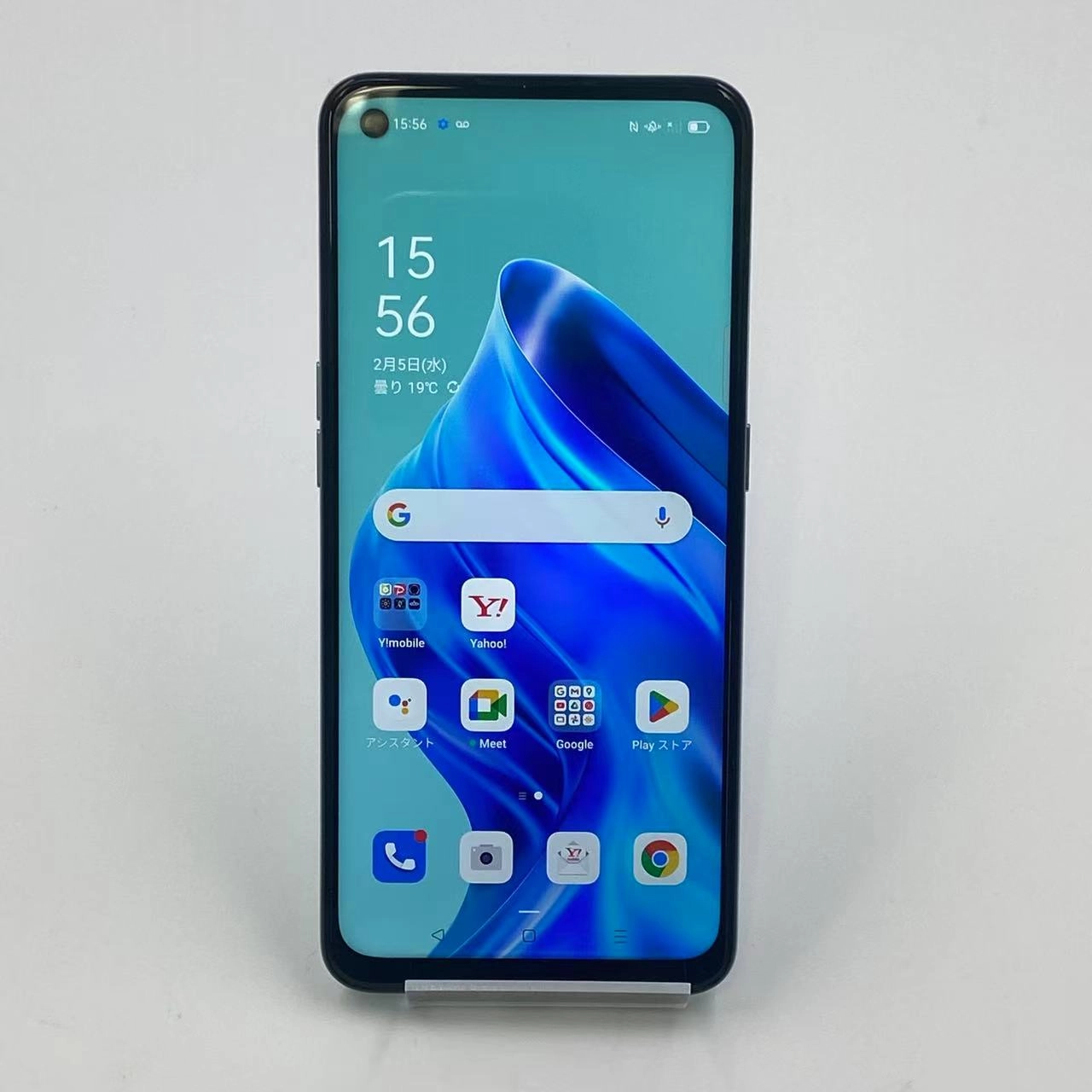 OPPO Reno5 A 128GB A101OP Ymobile版SIMフリー 中古極美品 アイスブルー Y!mobile