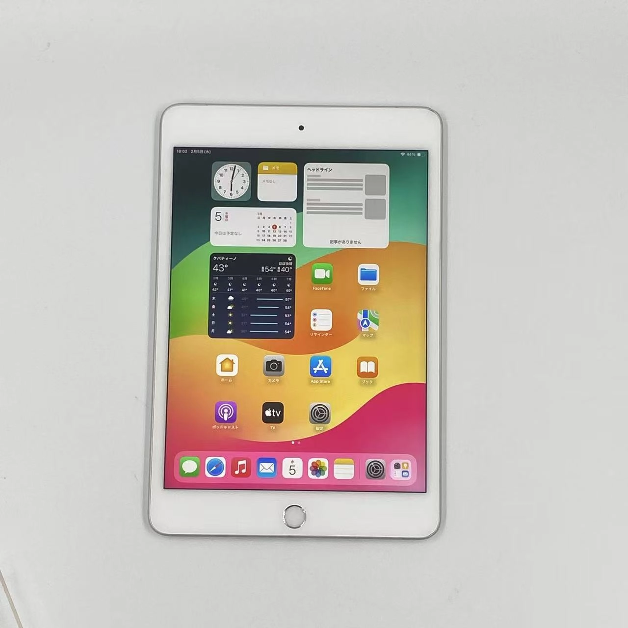 iPad mini 第5世代 256GB MUXD2ZP/A 海外版SIMフリー シルバー