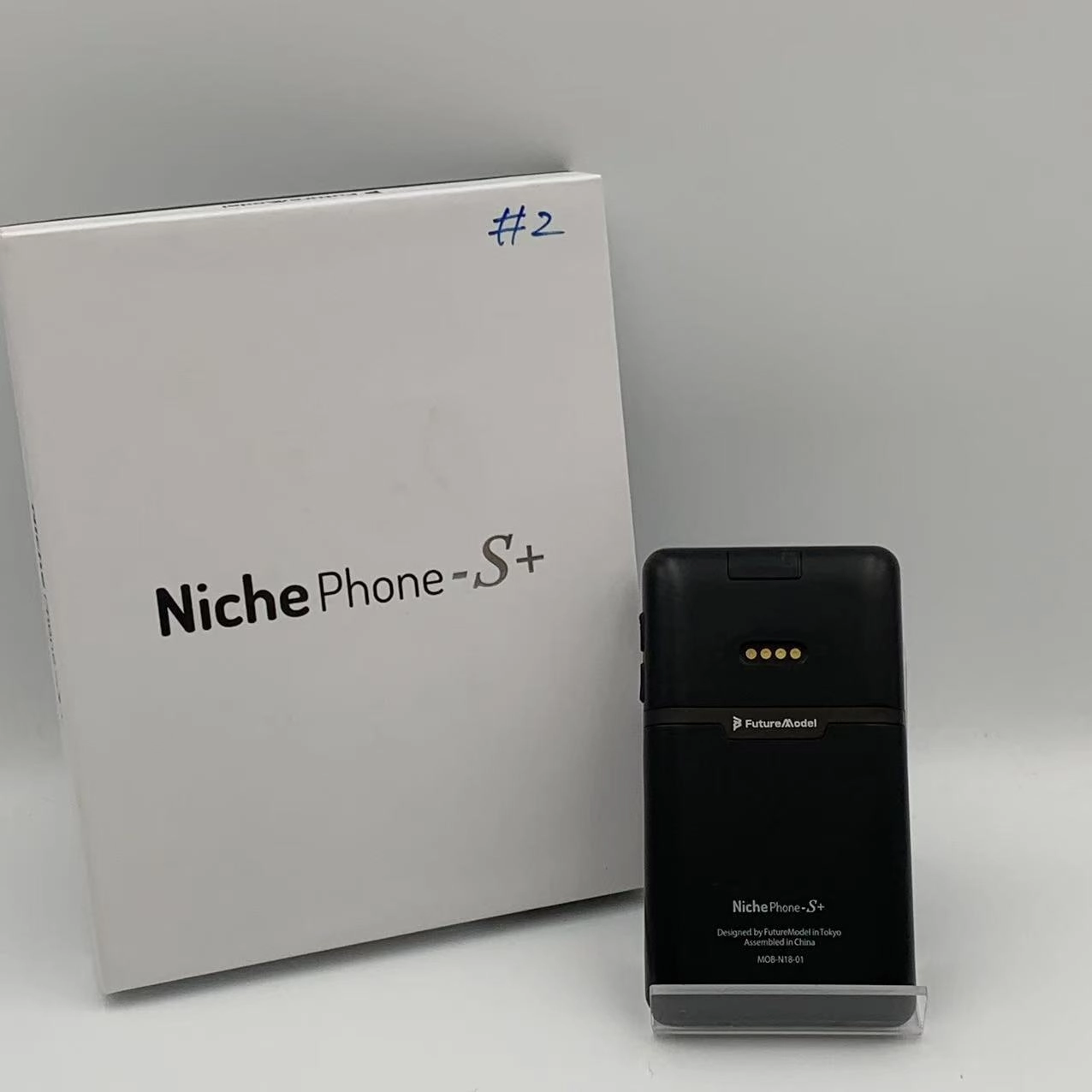 NichePhone-S⁺ 512MB/4GB ブラック MOB-N18-01 ストア版 SIMフリー