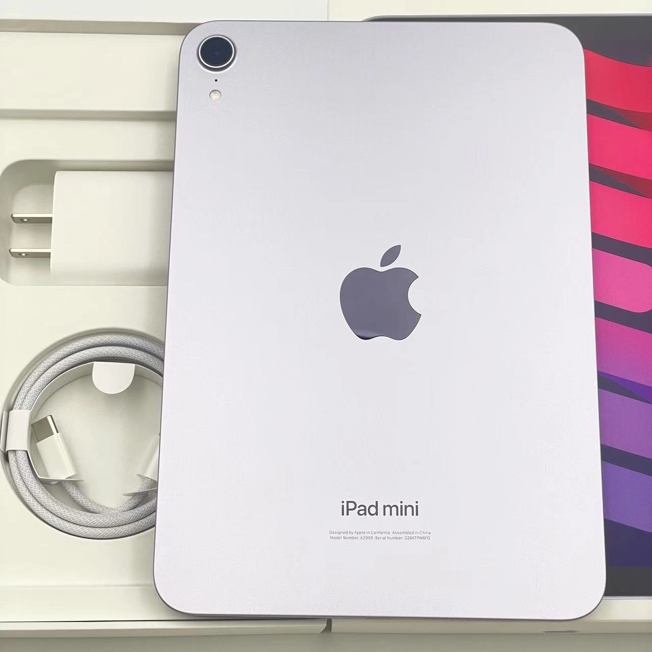 iPad mini 第7世代 Wi-Fiモデル 256GB MXNE3J/A 新品同様 パープル
