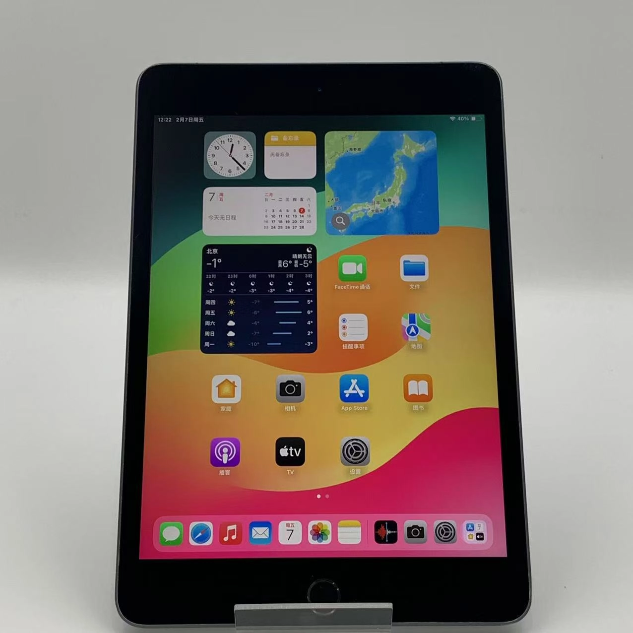 iPad mini 第5世代 256GB スペースグレイ MUXC2KH/A 海外版SIMフリー