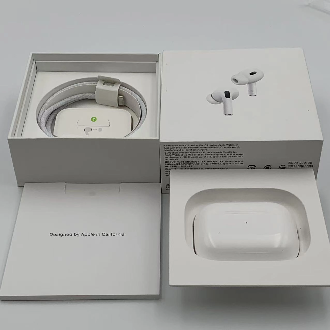 AirPods Pro 第2世代 MagSafe充電ケース(USB-C)付き ホワイト MTJV3J/A