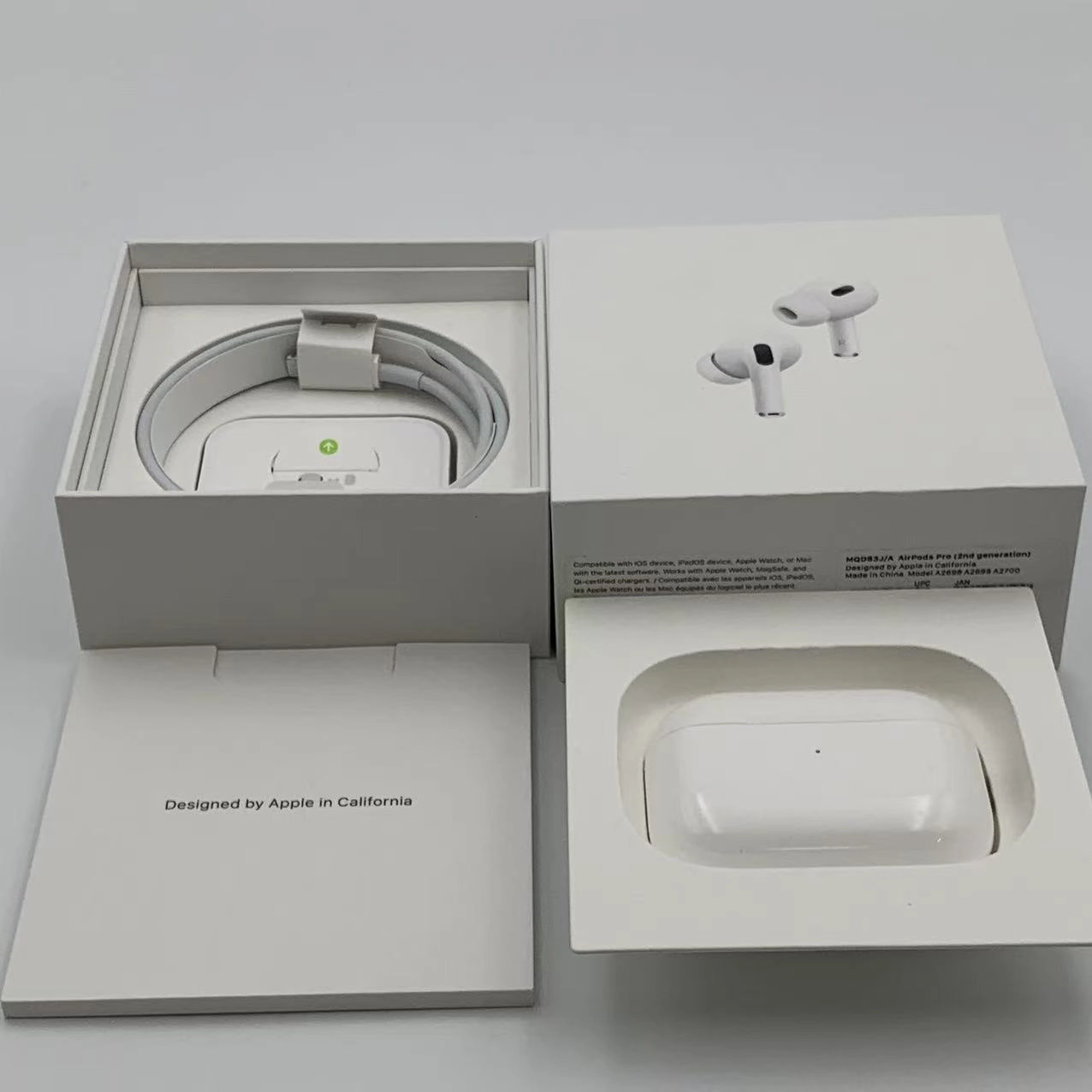 Airpods Pro 第2世代 ー ホワイト MQD83J/A