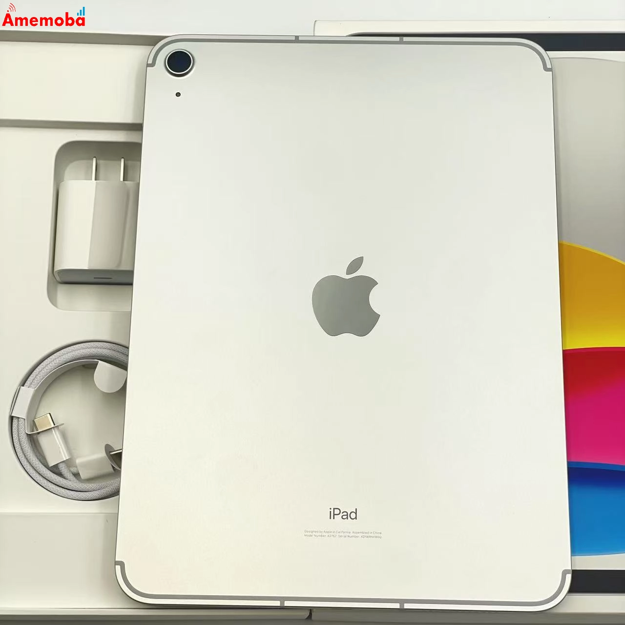 iPad 第10世代 64GB AU版SIMフリー MQ6J3J/A 新品同様 シルバー au