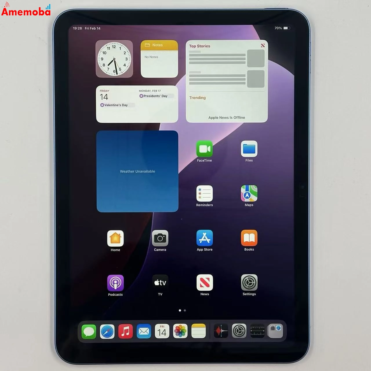 iPad 第10世代 Wi-Fiモデル 64GB MPQ13J/A 極美品 ブルー