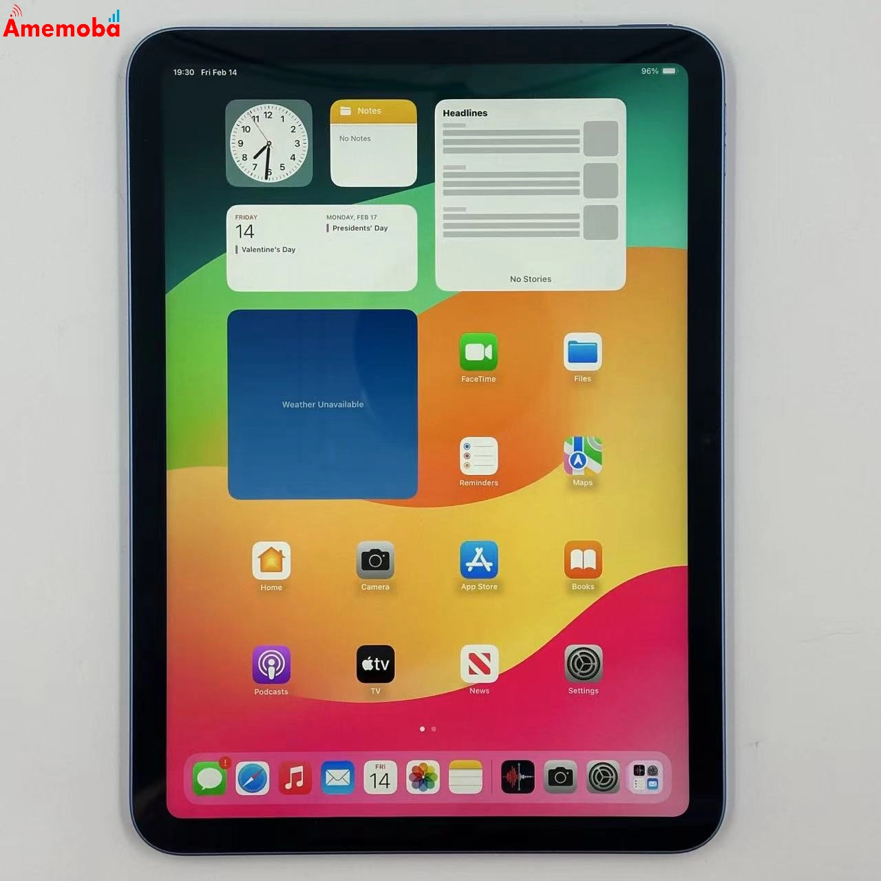 iPad 第10世代 Wi-Fiモデル 64GB MPQ13J/A 新品同様 ブルー