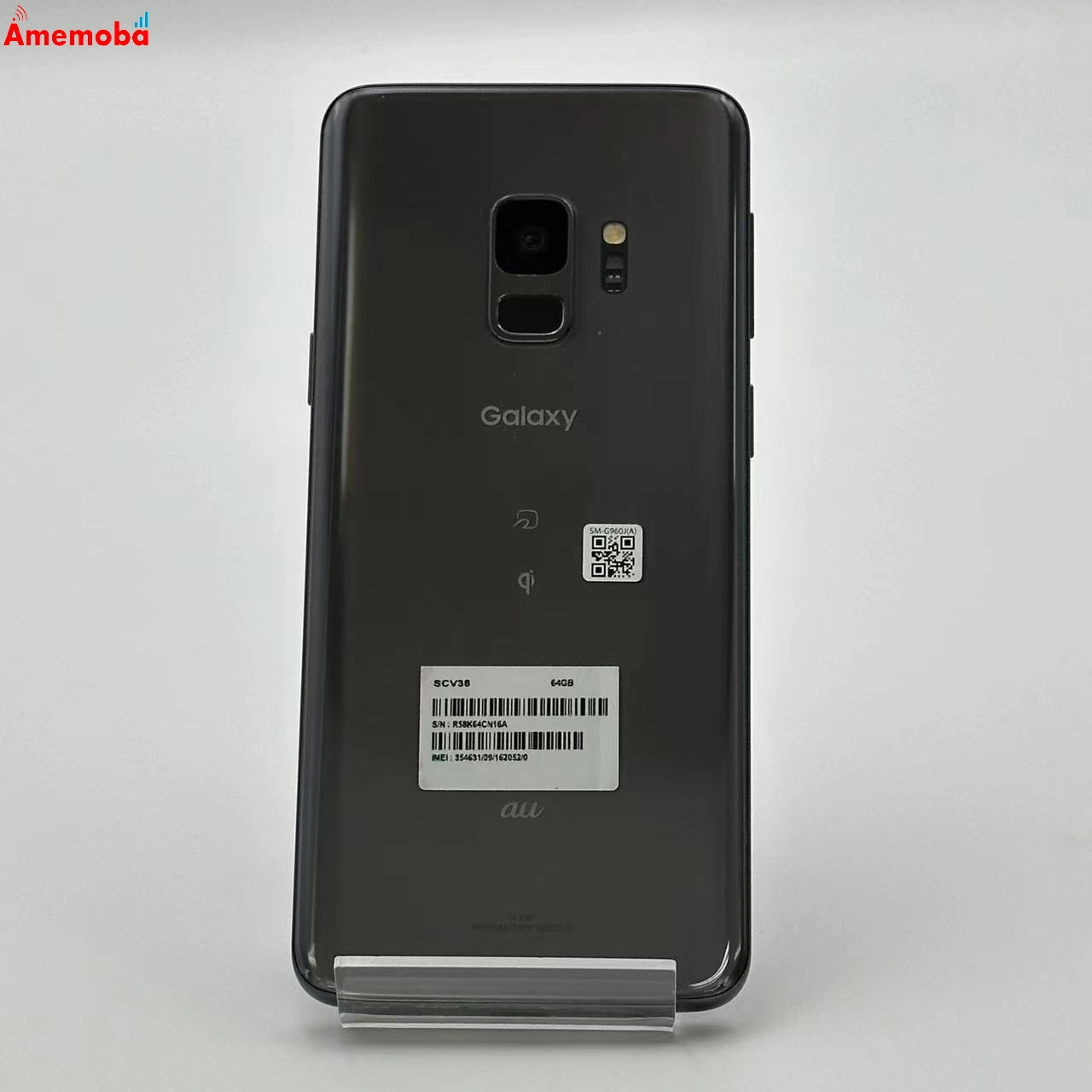Galaxy S9 64GB SCV38 au版SIMフリー 訳あり品 Midnight Black