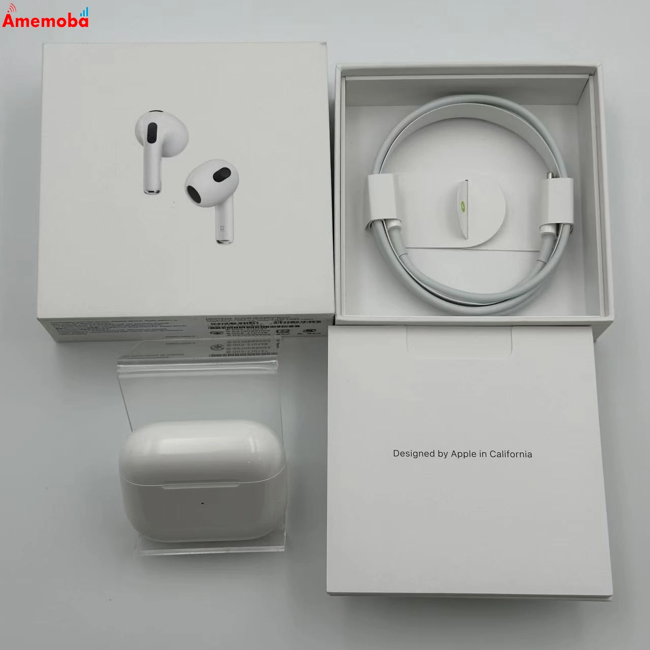 AirPods 第3世代 Lightning充電ケース付き MPNY3J/A 美品 ホワイト
