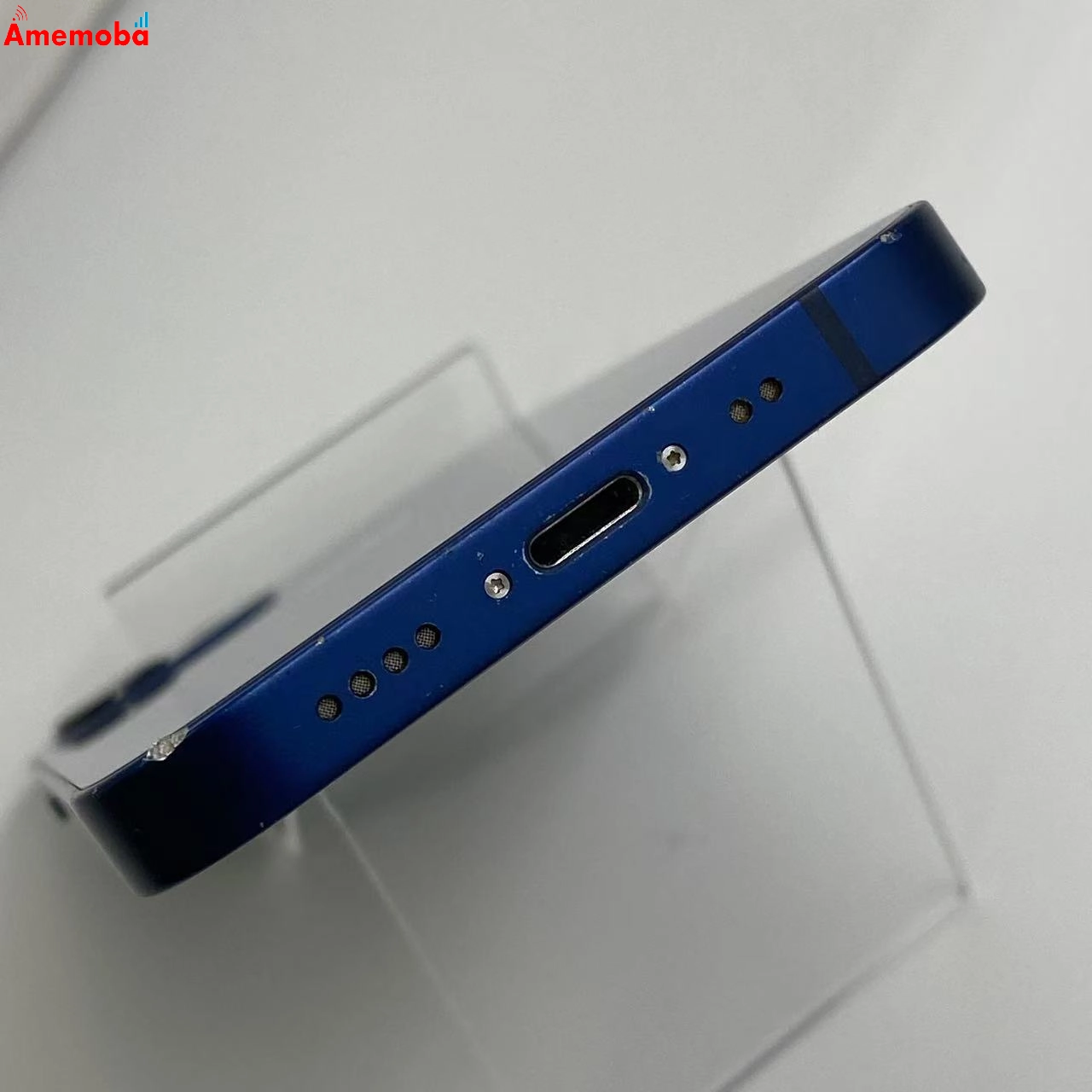 値下げ iPhone12 mini 128GB MGDP3J/A AU版SIMフリー 訳あり品 ブルー au