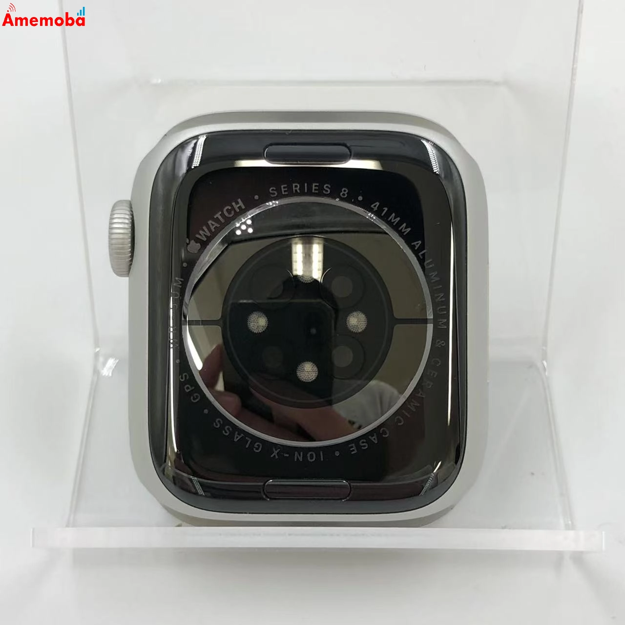Apple Watch Series 8 41mm GPSモデル 32GB シルバーステンレス MP6K3J/A 新品同様