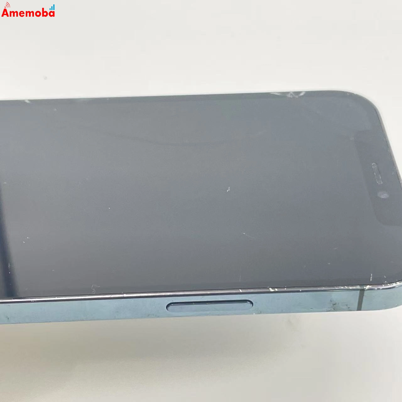 iPhone12 Pro 128GB MGM83J/A SoftBank版SIMフリー ジャンク品 パシフィックブルー