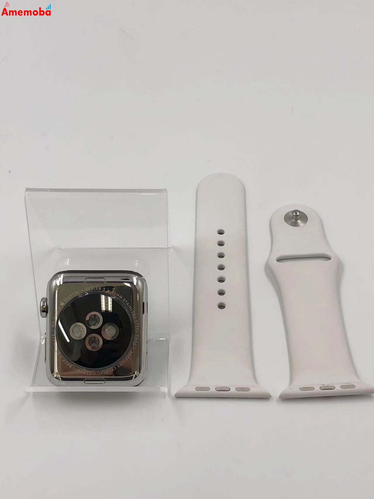 Apple Watch Series 3 GPS+Cellularモデル 16GB 42mm シルバー MQLY2J/A 極美品