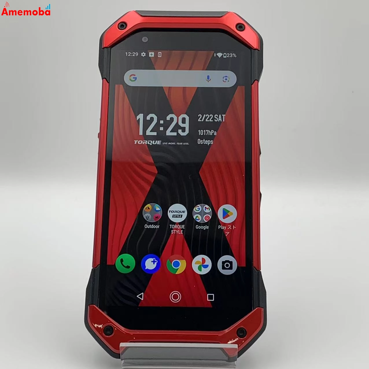 TORQUE 5G 128GB レッド KYG01 AU版SIMフリー　美品