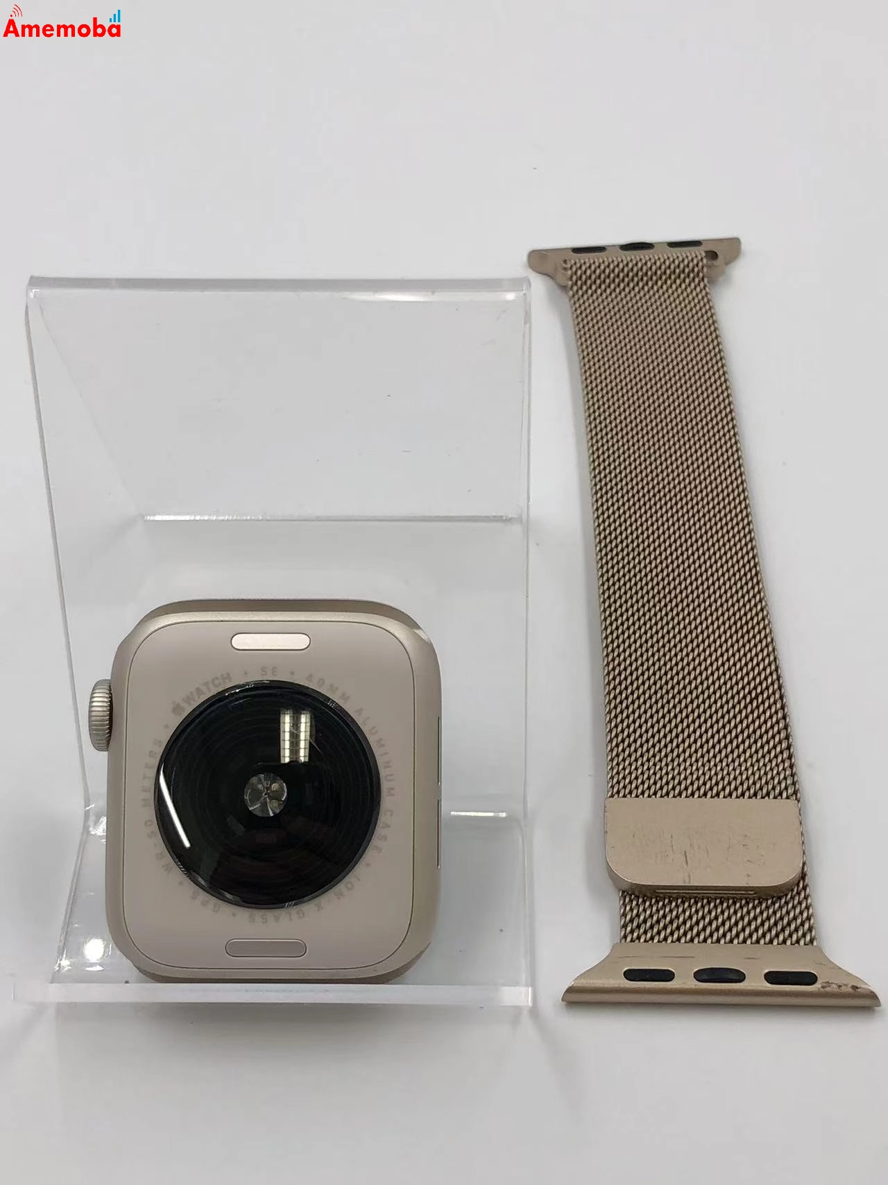 Apple Watch SE 第2世代 40mm GPSモデル 32GB スターライト MR9W3J/A 極美品