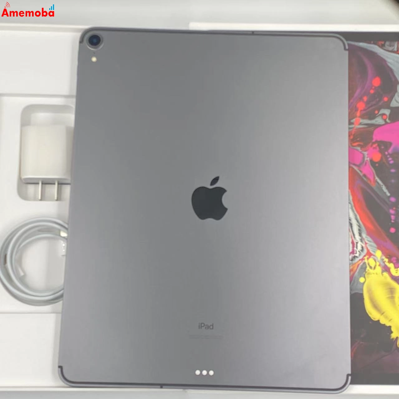 iPad Pro 12.9インチ 第3世代 256GB MTHV2J/A AU版SIMフリー 極美品 スペースグレイ au