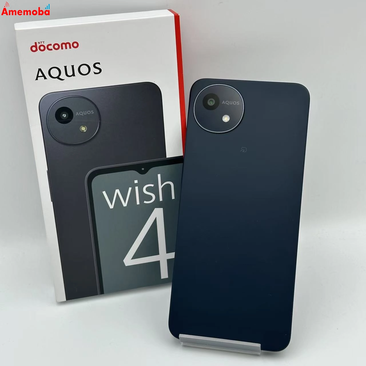 AQUOS wish4 64GB SH-52E docomo版SIMフリー 新品同様 4GB/64GB ブラック