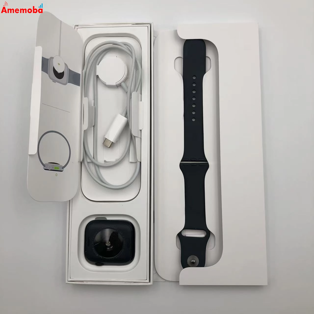 Apple Watch SE 第2世代 44mm GPSモデル 32GB ミッドナイト MRE73J/A 美品