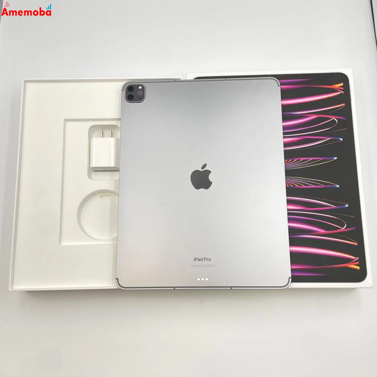 iPad Pro 12.9インチ 第6世代 256GB MP203J/A Apple版SIMフリー 極美品 スペースグレイ