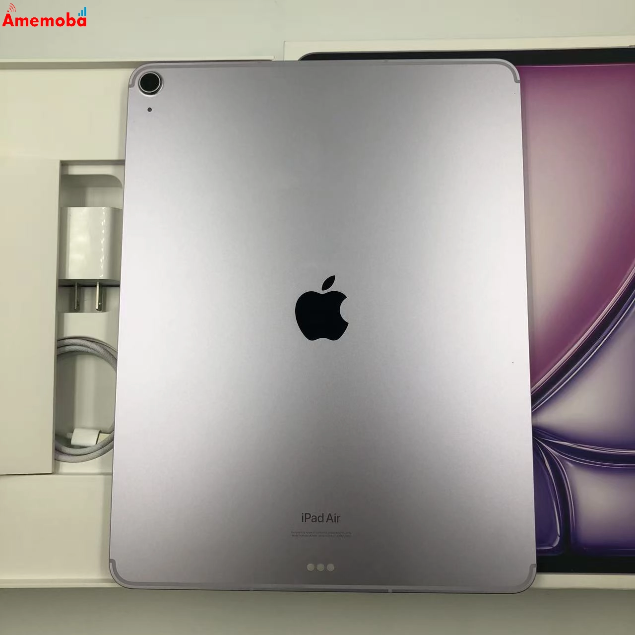 iPad Air 13インチ 第6世代 256GB パープル MV6Y3J/A AU版SIMフリー ほぼ新品